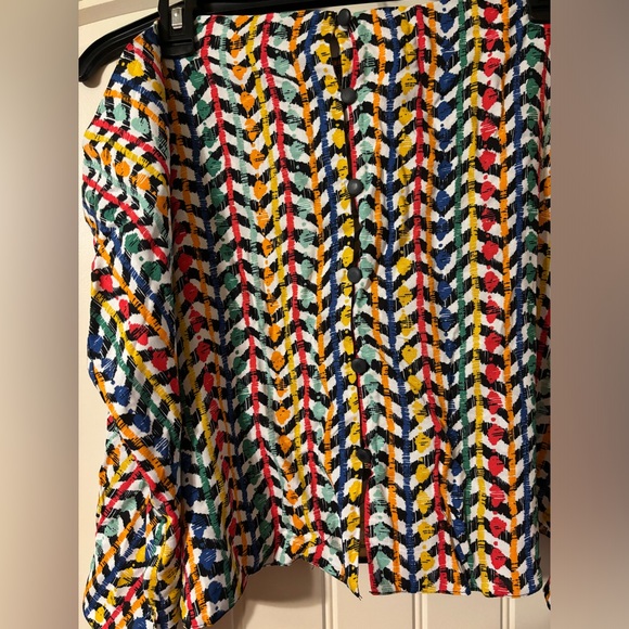 ASOS Curve Button Through Mini Skirt - Picture 7 of 9